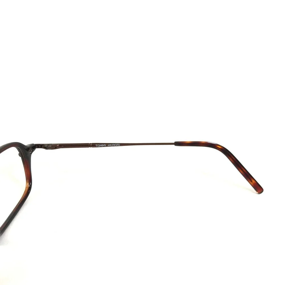 Tommy Hilfiger Eyeglasses Frames TH302 078 Brown Tortoise Rectangular 51-17-135